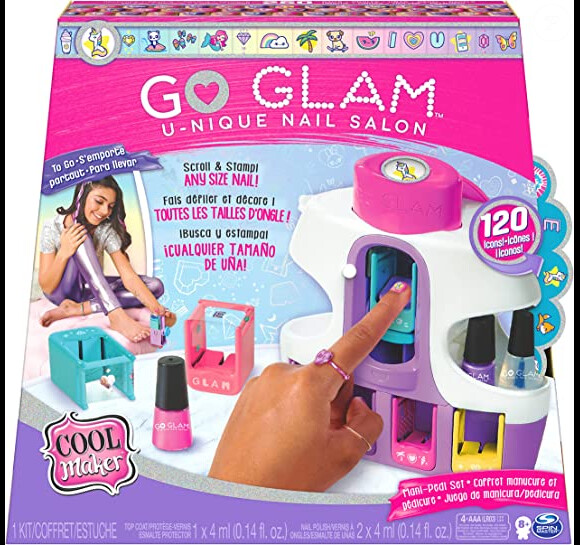 Des ongles au style indéniable attend votre enfant avec le GO Glam U-Nique Nail Salon de Cool Maker