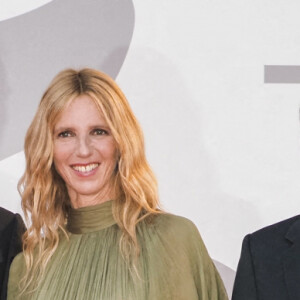 Vincent Lindon, Sandrine Kiberlain et Stephane Brizé lors du 78ème festival international du film de Venise, la Mostra