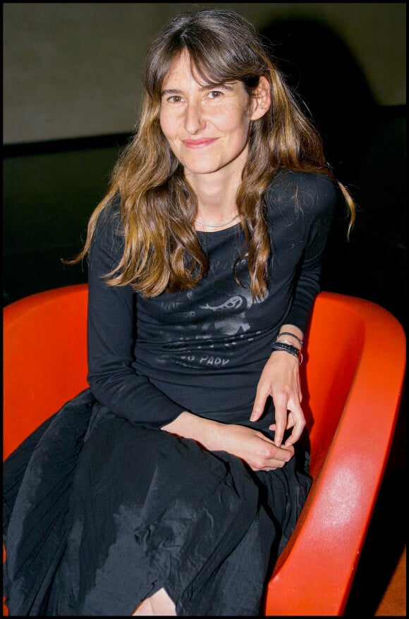 La réalisatrice Laetitia Masson au cinéma UGC les Halles à Paris en 2004