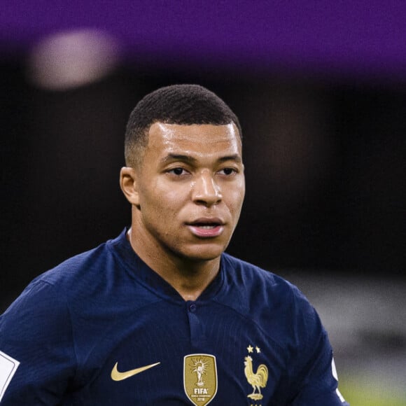 Kylian Mbappe - Match "France - Pologne (3-1)" lors de la Coupe du Monde 2022 au Qatar, le 4 décembre 2022. © Marcio Machado/Sport Press Photo via Zuma Press/Bestimage