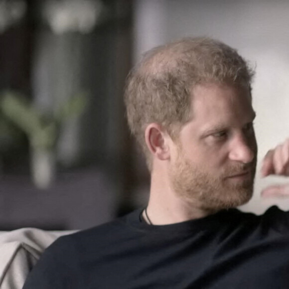 Images du documentaire Netflix "Harry & Meghan". La série comporte six parties et couvre la relation du couple depuis leurs premières fréquentations jusqu'à leur décision de prendre du recul en tant que membres actifs de la famille royale britannique et leurs activités ultérieures. 