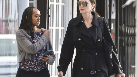 Angelina Jolie : Virée shooping avec sa fille Zahara, en pleine pause dans son cursus universitaire