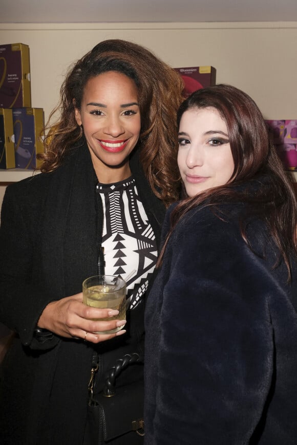 Exclusif - Alicia Fall et Sabrina Juris lors de la soirée d'ouverture du magasin "Womanizer PopUp" et du nouveau "Marylin Monroe Womanizer" à Dollhouse Shop à Paris, le 8 décembre 2022. 