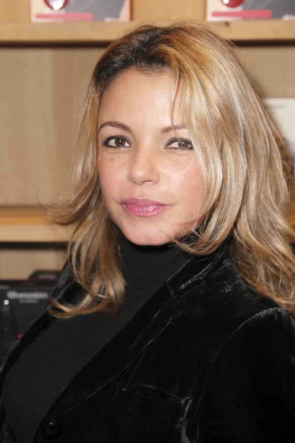 Exclusif - Séverine Ferrer lors de la soirée d'ouverture du magasin "Womanizer PopUp" et du nouveau "Marylin Monroe Womanizer" à Dollhouse Shop à Paris, le 8 décembre 2022. 