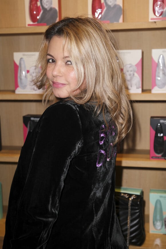 Exclusif - Séverine Ferrer lors de la soirée d'ouverture du magasin "Womanizer PopUp" et du nouveau "Marylin Monroe Womanizer" à Dollhouse Shop à Paris, le 8 décembre 2022. 