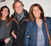 Michel Leeb avec sa femme Béatrice et sa fille Elsa - Avant-première du film "Un + Une" de Claude Lelouch à l'UGC Normandie à Paris le 23 novembre 2015.