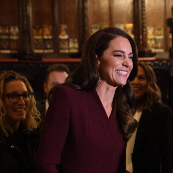 Catherine Kate Middleton, princesse de Galles - La famille royale à la sortie de la messe "Together at Christmas" à l'Abbaye de Westminster le 15 décembre 2022. © Photoshot / Panoramic / Bestimage 