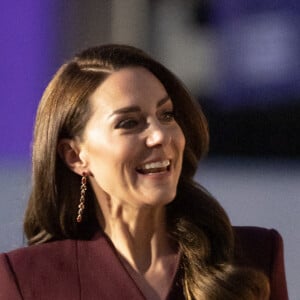 Catherine (Kate) Middleton, princesse de Galles - La famille royale à la sortie de la messe "Together at Christmas" à l'Abbaye de Westminster le 15 décembre 2022. 