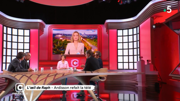 Thierry Ardisson se confie sur sa femme Audrey Crespo-Mara dans l'émission "C médiatique", sur France 5.