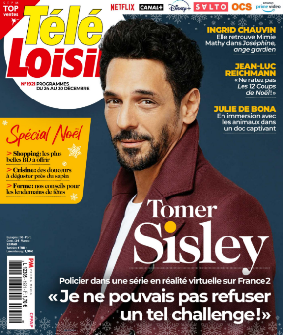 Couverture du dernier numéro de "Télé Loisirs" paru le 19 décembre 2022