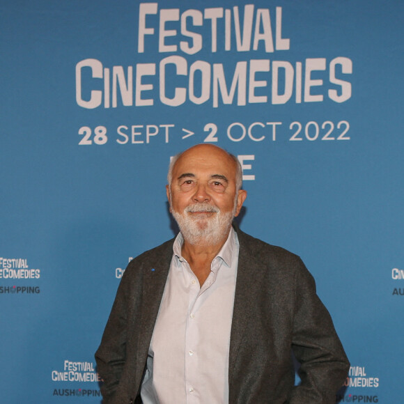 Gérard Jugnot - Festival CineComedies à Lille le 1er octobre 2022. Le festival international du "Rire ensemble" entièrement dédié à la comédie au cinéma du du 28 septembre au 2 Octobre. © Stéphane Vasteenkiste/Bestimage