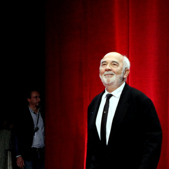 Gérard Jugnot - Salle - Cérémonie d'ouverture de la 14ème édition du Festival Lumière 2022 à la Halle Tony Garnier à Lyon le 15 octobre 2022. © Dominique Jacovides / Bestimage 