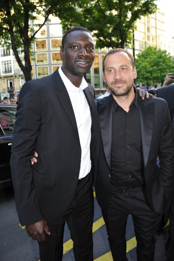 Omar Sy et Fred Testot - Premier gala "Global Gift" à Paris le 28 mai 2012.