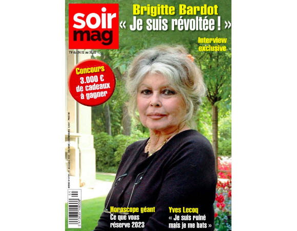 Couverture du magazine "Soir Mag" du mercredi 21 décembre 2022