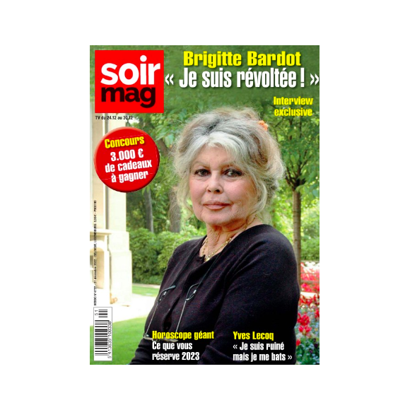 Couverture du magazine "Soir Mag" du mercredi 21 décembre 2022