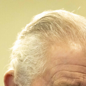 Le roi Charles III d'Angleterre, dévoile une plaque en hommage à la reine Elizabeth II d'Angleterre à Westminster Hall à Londres, le 14 décembre 2022. C'est dans cet édifice du 11ème siècle que la dépouille de la souveraine a été exposée du 14 au 19 septembre 2022, date de ses funérailles. 