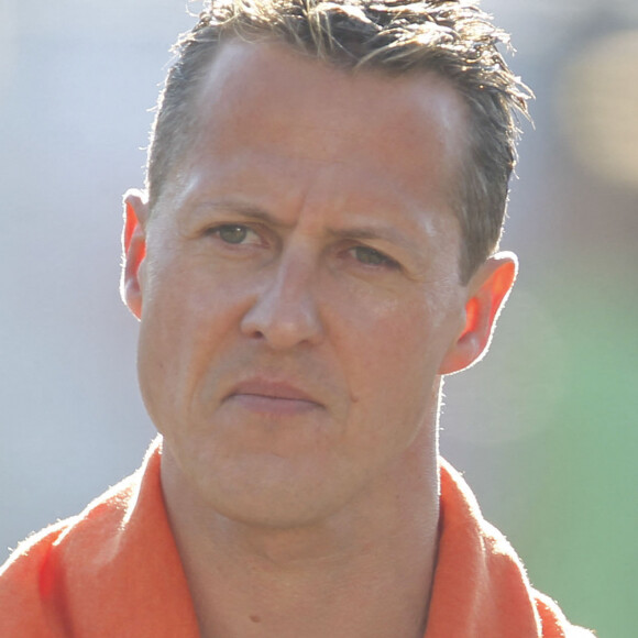 Michael Schumacher lors du grand prix de Monza en Italie. 