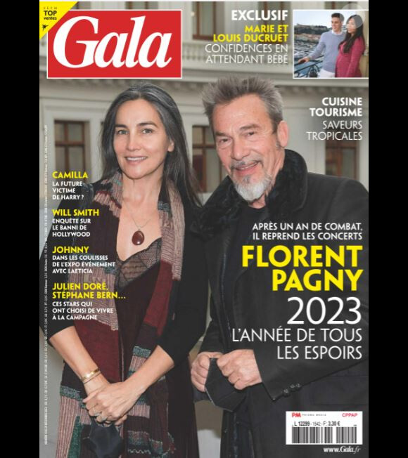 Couverture du magazine "Gala" du 29 décembre 2022