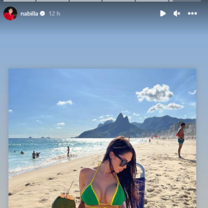 Nabilla se trouve actuellement en vacances au Brésil avec son mari Thomas Vergara - Instagram