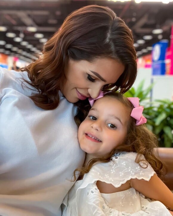 Julia Paredes et sa fille Luna, tendre photo