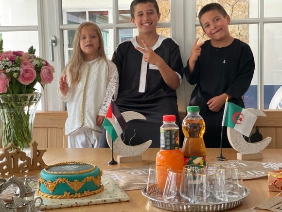 Franck Ribéry et sa famille fêtent l'Eid.