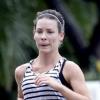 Dans Lost Evangeline Lilly doit s'apprêter à courir pour fuir de terribles dangers, alors pour entrenir son endurance elle opte pour un bon jogging, le plus souvent possible ! 