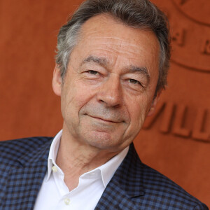 Michel Denisot au village lors des internationaux de tennis de Roland Garros à Paris, France, le 4 juin 2019. © Jacovides-Moreau/Bestimage