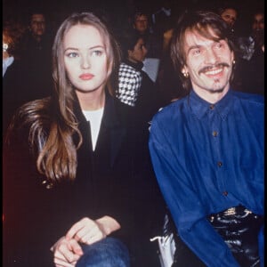 Archives - Vanessa Paradis et Florent Pagny - Défilé de mode Chanel Collections Prêt-à-porter Printemps/Été à Paris