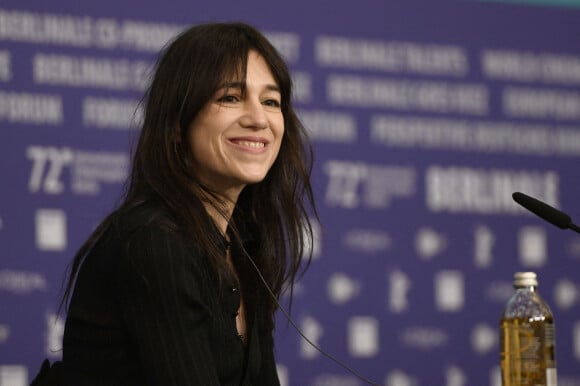 Charlotte Gainsbourg à la conférence de presse du film "Les passagers de la nuit" lors de la 72ème édition du festival international du film de Berlin (La Berlinale 2022), le 13 février 2022. © Future-Image via Zuma Press/Bestimage