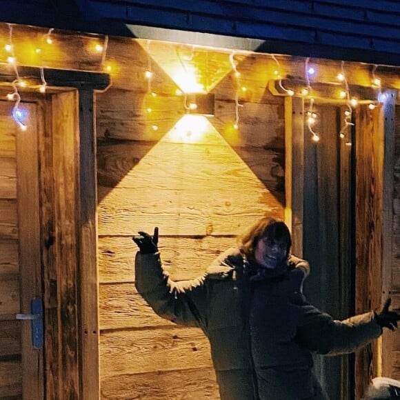 Alizée et Grégoire Lyonnet à la montagne.