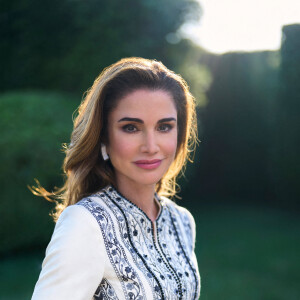 Photos officielles de la reine Rania de Jordanie. Le 4 octobre 2022. 