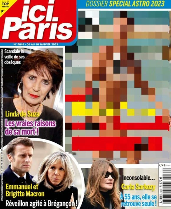 Nouvelle couverture du magazine "Ici Paris"