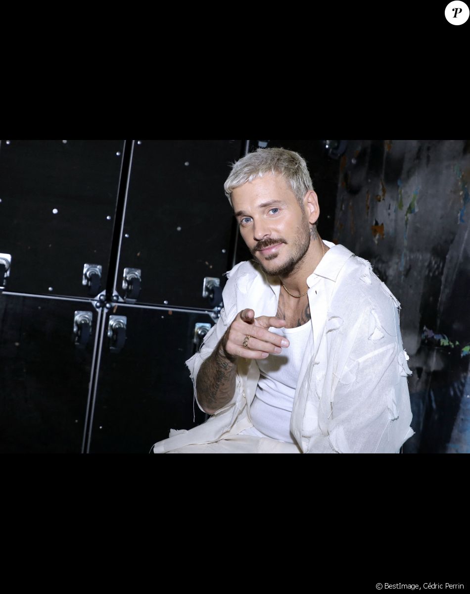 Exclusif - M.Pokora (Matt Pokora) - Backstage - Enregistrement de l'émission "Les 20 chansons préférées 2022", diffusée le 5 janvier 2023 sur M6 © Cédric Perrin / Bestimage