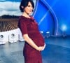 Marion Jollès-Grosjean, enceinte, sur Instagram.