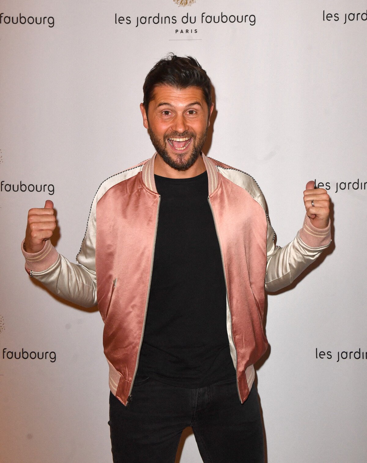 Photo Christophe Beaugrand lors de l'anniversaire (trois ans) de l