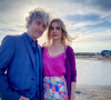 Benjamin Baroche et Sabine Perraud, acteurs d'"Ici tout commence" - Instagram