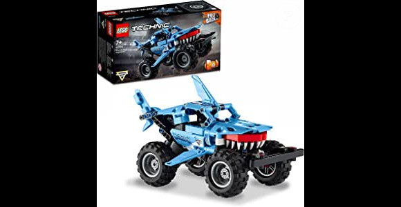 Votre enfant va devenir pilote de monster truck avec ce kit de construction Lego Technic Monster Jam Megalodon