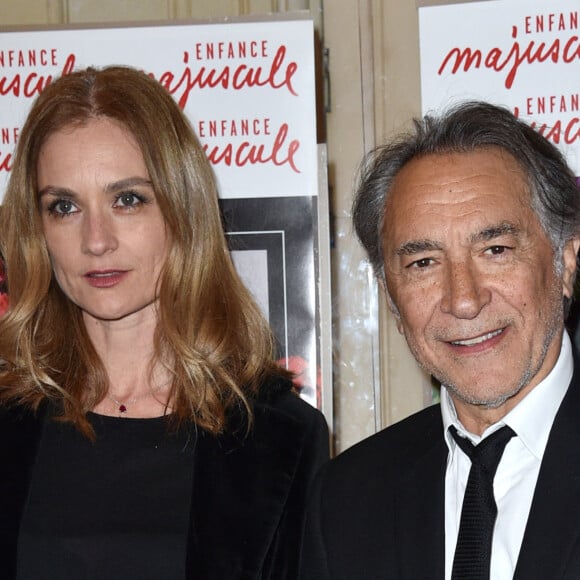 Richard Berry (Président) et sa femme Pascale Louange - Gala d'Enfance Majuscule donné au profit de l'enfance maltraitée à la salle Gaveau à Paris, le 25 mars 2019. © Giancarlo Gorassini/Bestimage 