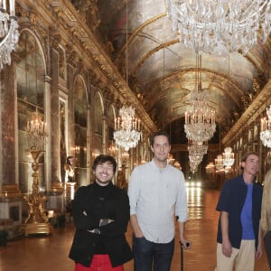 Exclusif - Quentin Mosimann, Ephémère (Grand Corps Malade, Ben Mazué, Gaël Faye) - Backstage - Enregistrement de l'émission "Le Grand Echiquier" à l'Opéra Royal de Versailles, diffusée le 5 décembre sur France 3 © Jack Tribeca / Bestimage