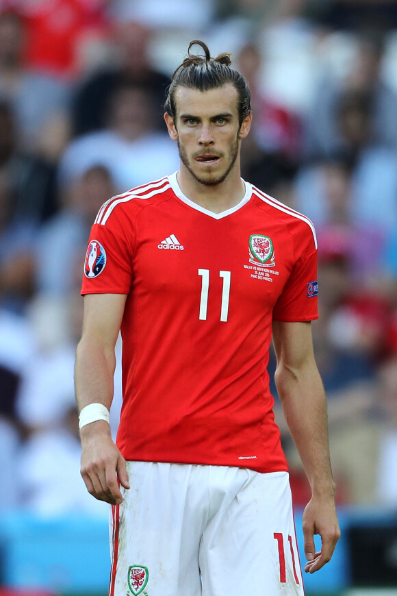 Gareth Bale annonce la fin de sa carrière de footballeur - Le joueur Gallois Gareth Bale lors du match Pays de Galles-Irlande du nord à l'occasion des 1/8 de finale de l'Euro 2016 de football au parc des Princes, victoire du Pays de Galles 1-0 qui passe en quart de finale à Paris le 25 juin 2016. © Cyril Moreau/Bestimage