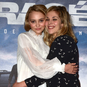 Lily-Rose Depp et Alysson Paradis - Avant-Première du film "Les Enragés" au cinéma UGC Les Halles à Paris.