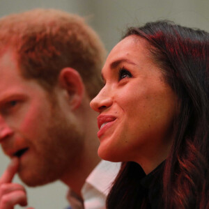 Le prince Harry et sa fiancée Meghan Markle arrivent au "Nottingham Contemporary" pour la journée mondiale de la lutte contre le Sida à Nottingham à l'occasion de leur première visite officielle depuis leurs Fiançailles à Nottingham le 1er decembre 2017. 