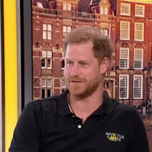 Le prince Harry donne une interview à la BBC pour la promotion des Invictus Games 