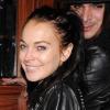 Lindsay Lohan rentre à son hôtel à 4h30 du matin après s'être rendue au club Mahiki à Londres le 17 février 2010