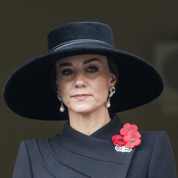 Catherine (Kate) Middleton, princesse de Galles, - Les membres de la famille royale d'Angleterre et les personnalités lors du "Remembrance Sunday Service" à Londres, le 13 novembre 2022. 