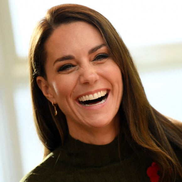 Catherine (Kate) Middleton, princesse de Galles, visite le centre pour enfants Colham Manor à Hillingdon, près de Londres. 