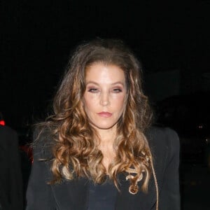 Exclusif - Lisa-Marie Presley assiste à la célébration de l'anniversaire d'Elvis à West Hollywood, le 8 janvier 2023.