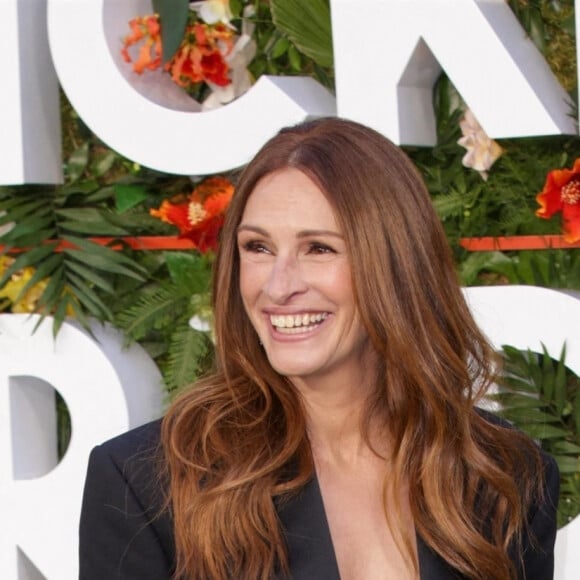 Julia Roberts lors de la première mondiale du film Ticket to Paradise à Londres le 7 septembre 2022.