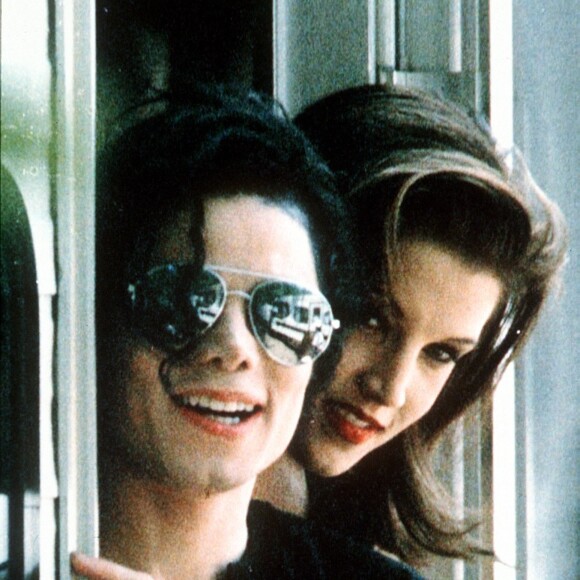 Lisa Marie Presley et son mari Michael Jackson à Londres, le 9 aout 1994.