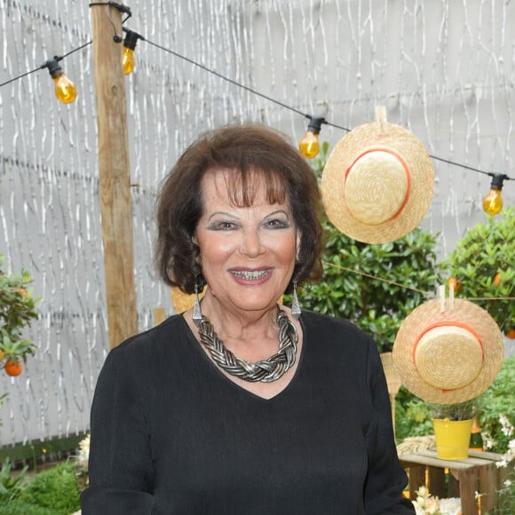 Claudia Cardinale - Inauguration du nouveau lieu éphémère végétal "Le jardin de Joy" sur la terrasse de l'hôtel Barrière Le Fouquet's à Paris le 7 juin 2018. © Coadic Guirec-Rahid Bellak/Bestimage